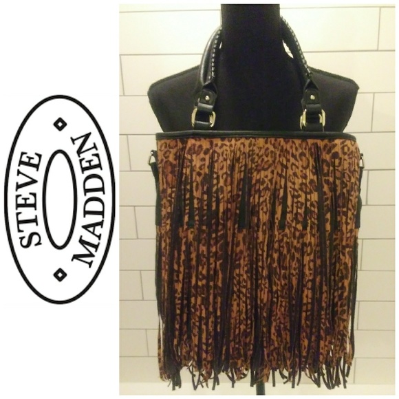 Steve Madden Handbags - Steve Madden | SALE🎉 Boho Crossbody Leopard Bag